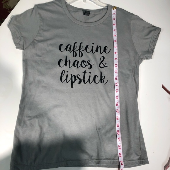 Women cute spell out tee, size medium 👑 - Picture 5 of 5